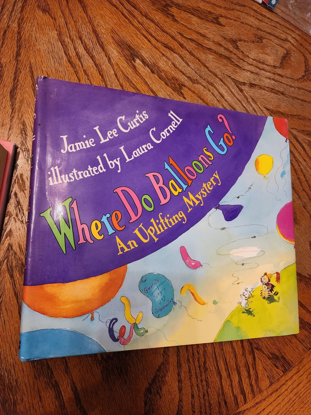 Jamie Lee Curtis   Where Do Balloons Go? Illustrated Children's Book